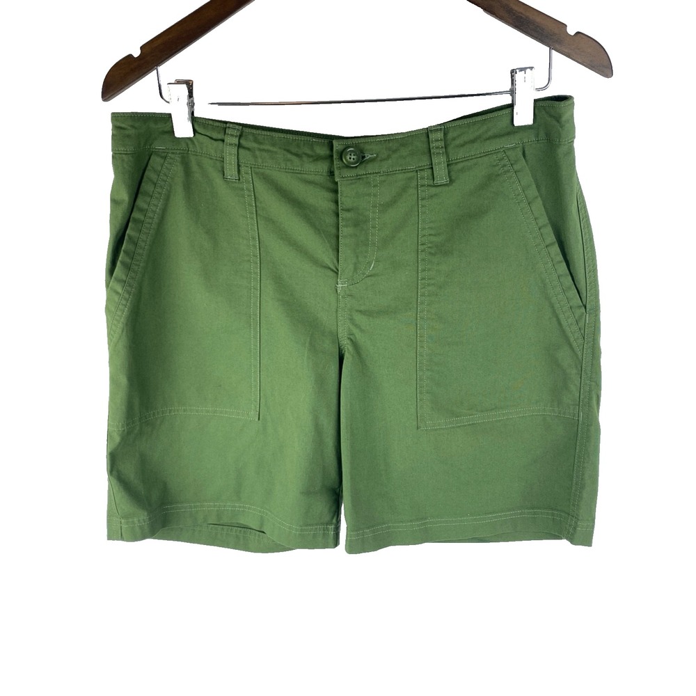 Patagonia Womens 8 All-Wear Bermuda Shorts‎ (Fits 33x8) Green Organic